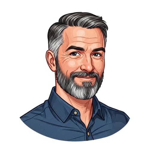Illustriertes Porträt von Vince, KI-Kollege für Conversion Rate