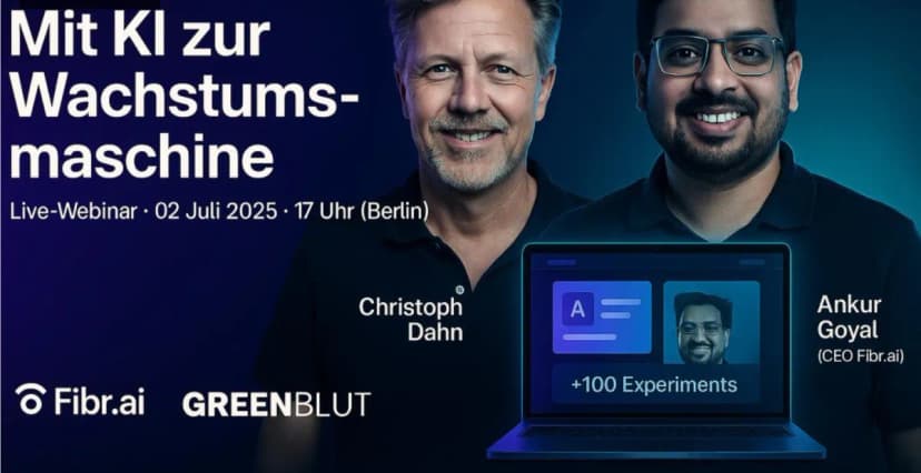 Live-Event: KI-Conversion mit Fibr.ai