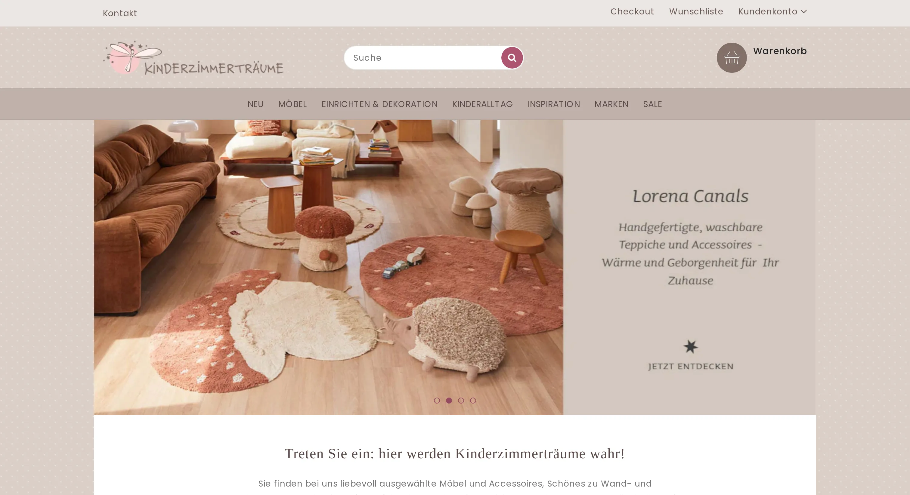 Kinderzimmerträume — Shopify Projekt von Greenblut