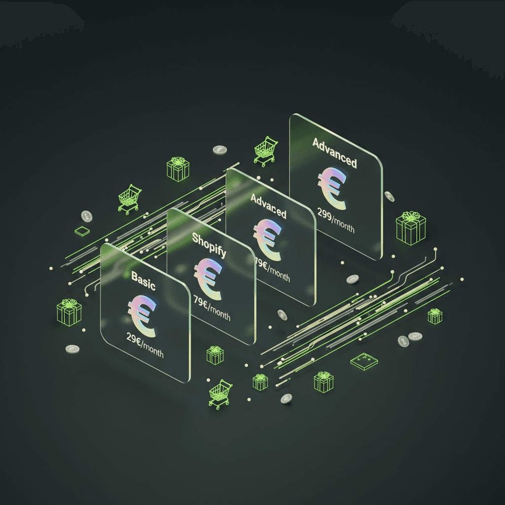 Shopify Kosten und Preise im Überblick – alle 5 Pläne verglichen
