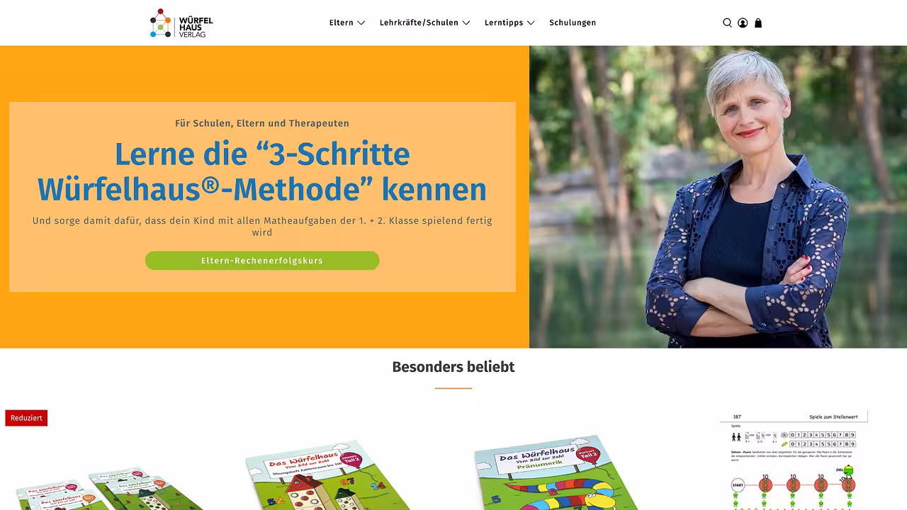 Wuerfelhausverlag — Shopify Projekt