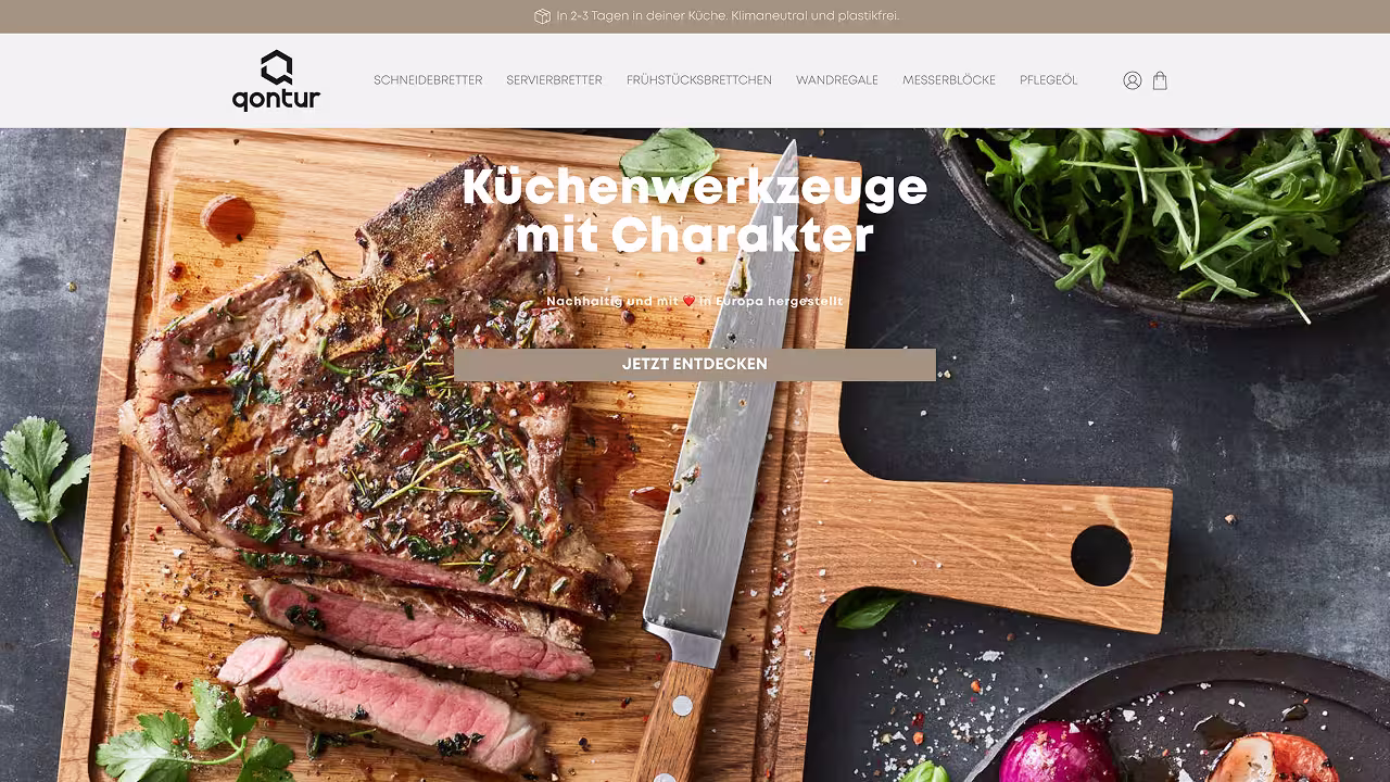 Qontur — Shopify Projekt